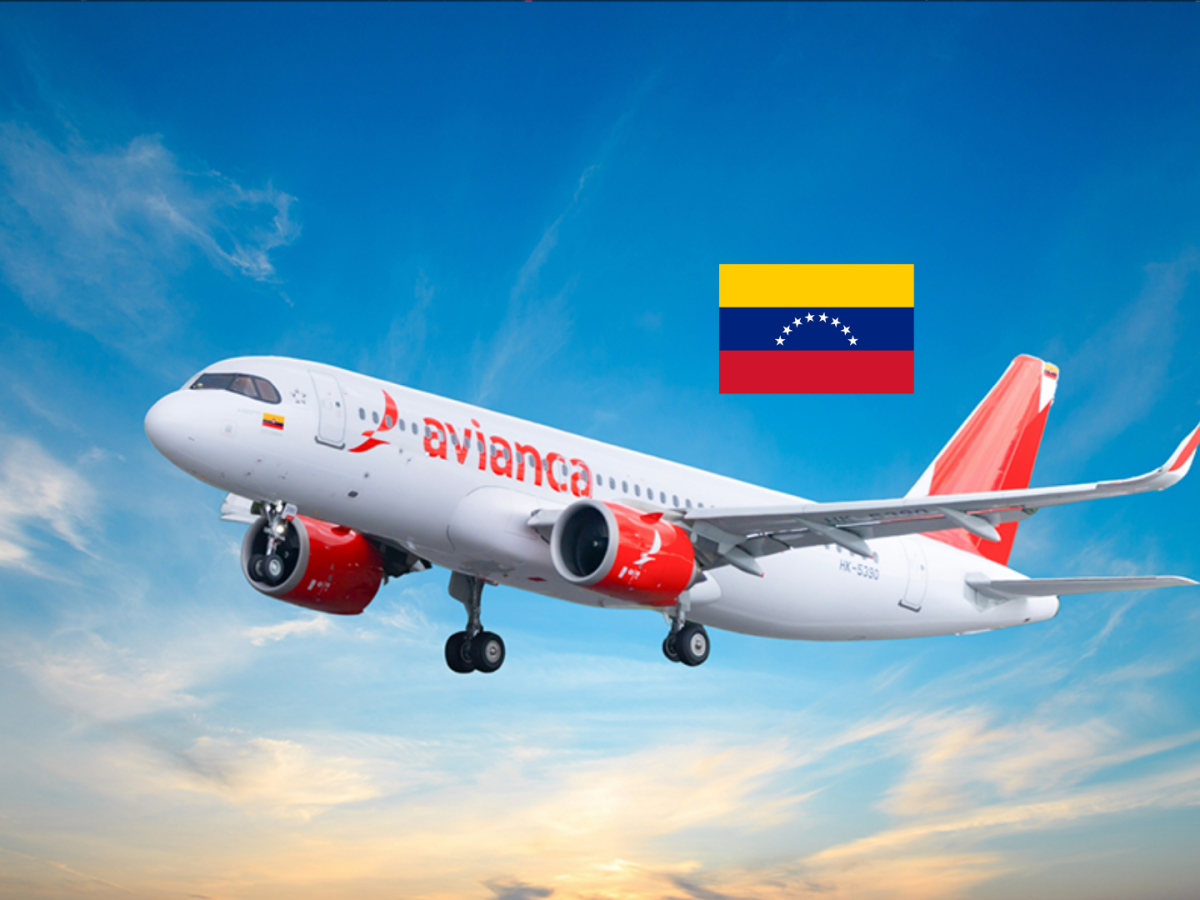 Avianca reestablecerá sus vuelos a Venezuela