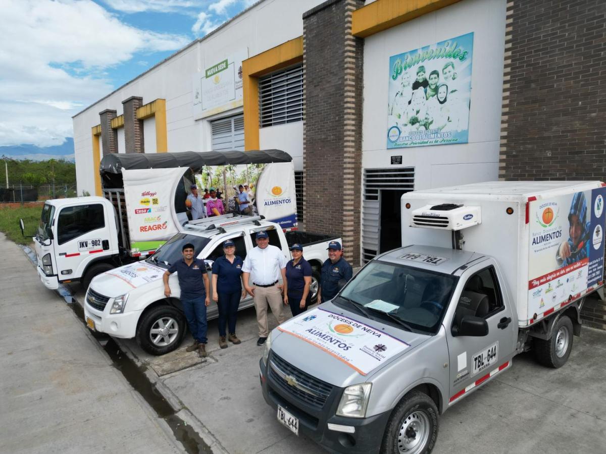 Banco Diocesano de Alimentos de Neiva enviará ayudas al Catatumbo