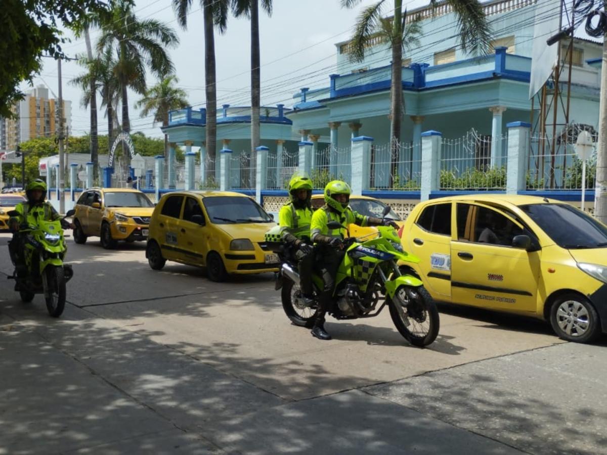 Pico y placa en Barranquilla solo rige para taxis del 5 al 9 de agosto