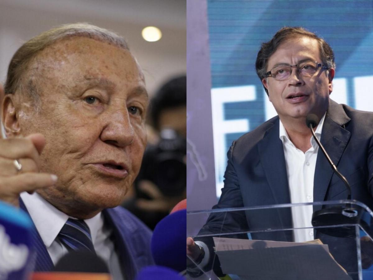 Gustavo Petro y Rodolfo Hernández