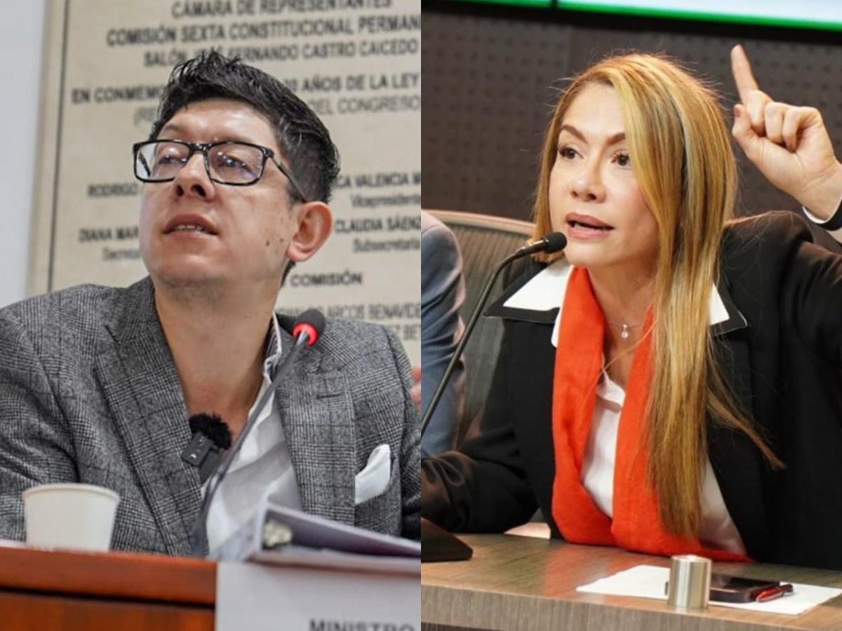 Daniel Rojas denunció hostigamiento de Katy Juvinao tras debate de control político