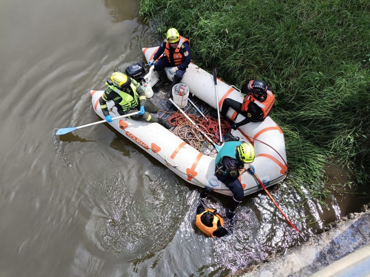 Encuentran cuerpo sin vida de menor desaparecido en el río Bogotá