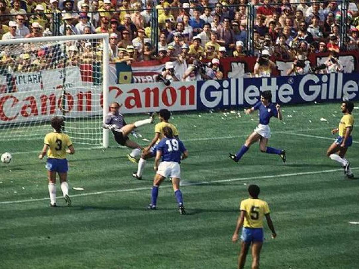 Partido Brasil Italia mundial 1982 resumen