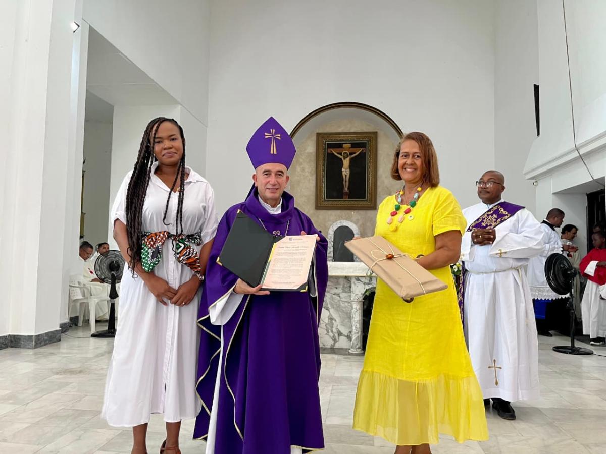 Buenaventura despide al obispo Rubén Darío Jaramillo tras su traslado a Montería