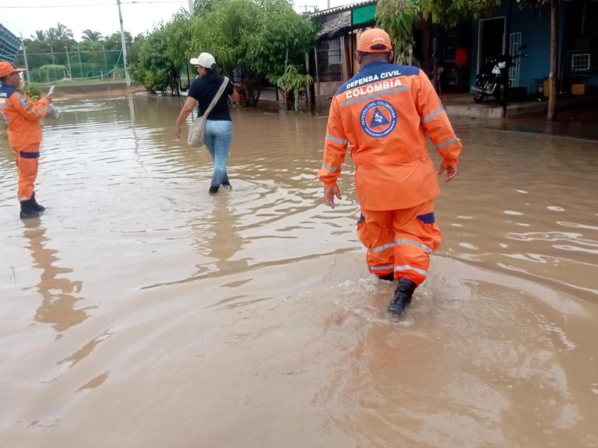 Emergencia invernal en el departamento de Cesar por lluvias