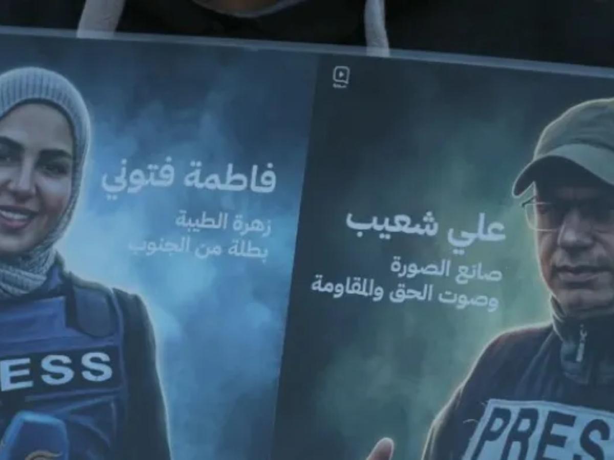 Tres periodistas asesinados por Israel en el sur del Líbano