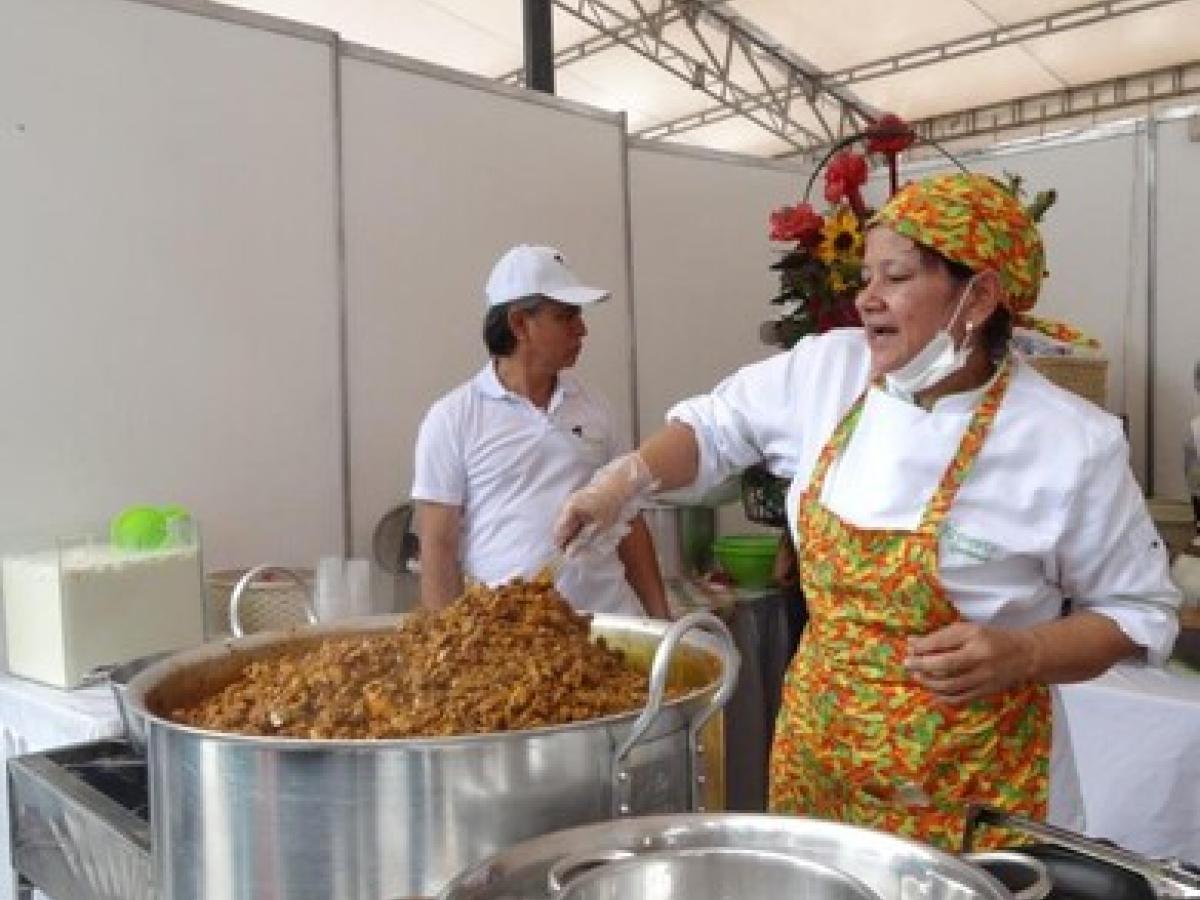 Binómico: Colombia como país invitado destaca su cocina como instrumento para la paz""Binómico: Colombia como país invitado destaca su cocina como instrumento para la paz