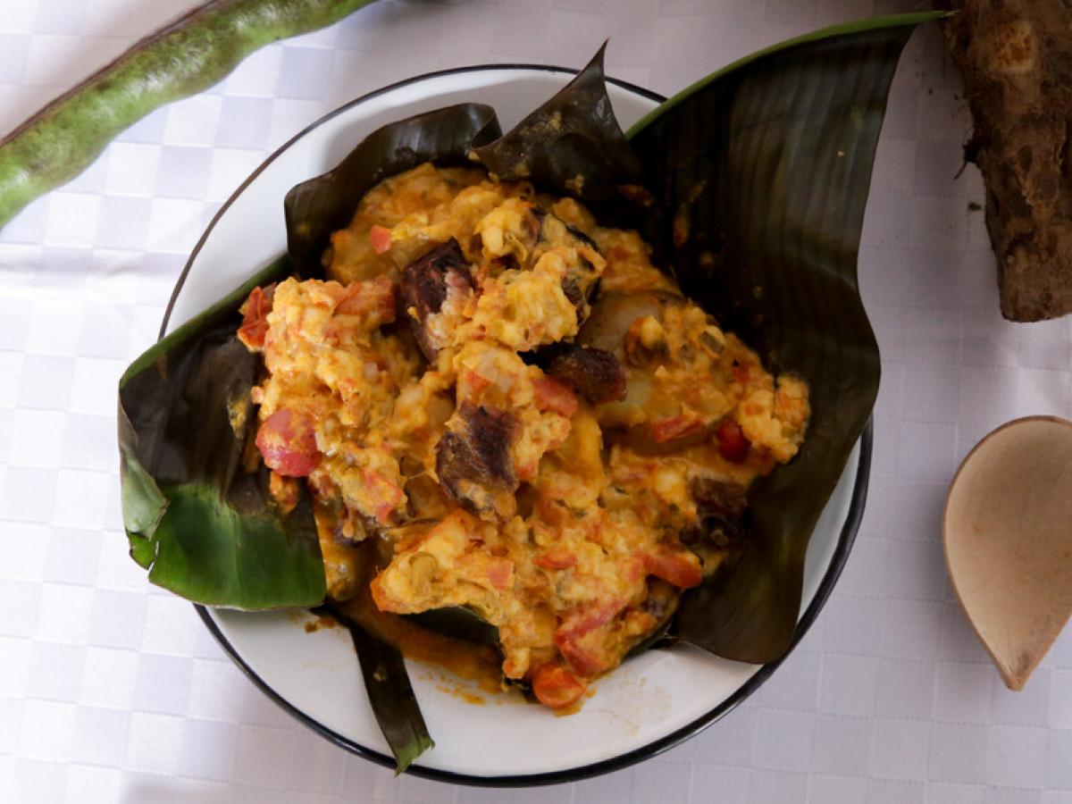  Premio Nacional de Cocina Tradicional. Plato primer puesto.