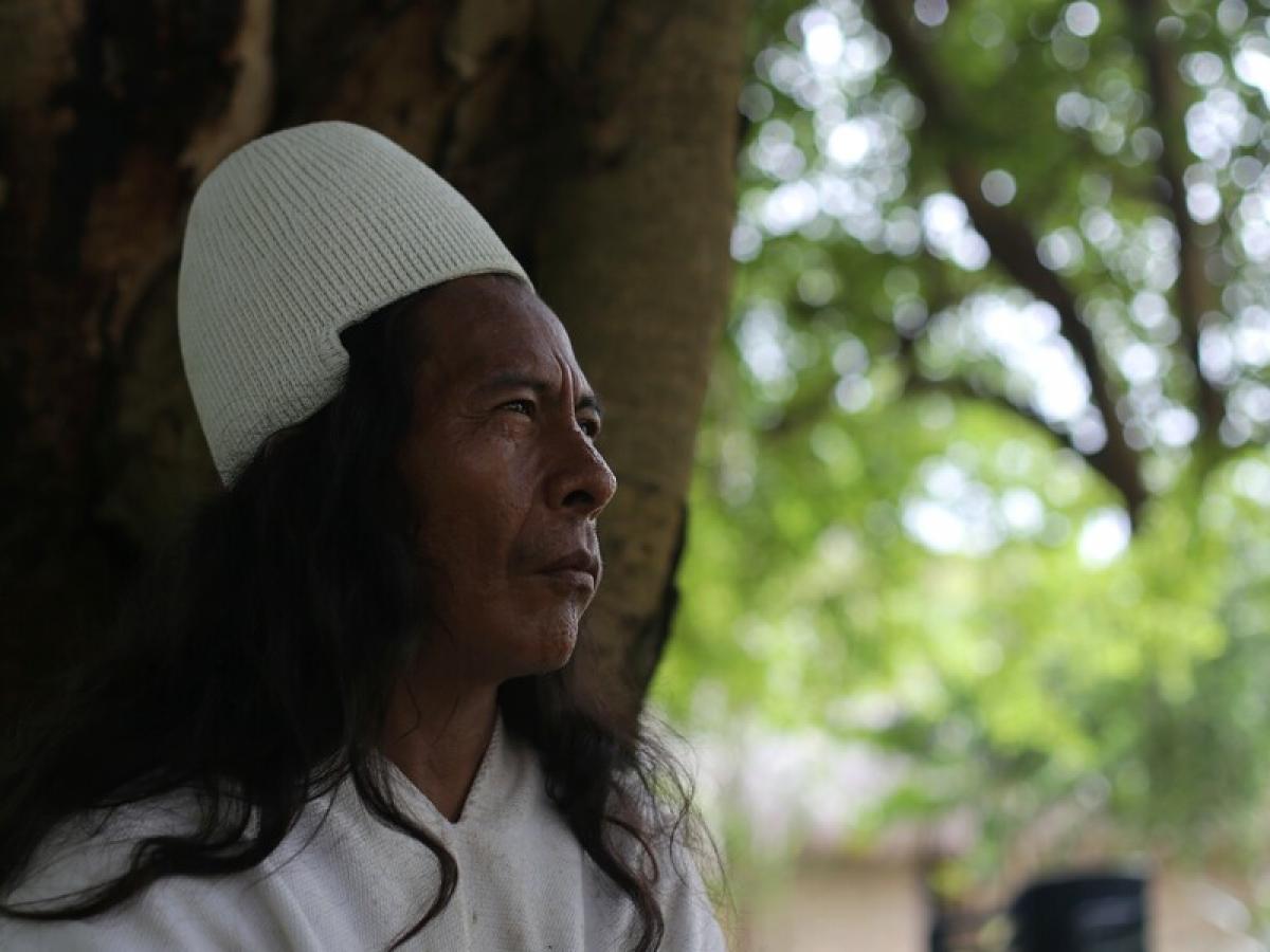 Arhuaco en Sierra Nevada de Santa Marta