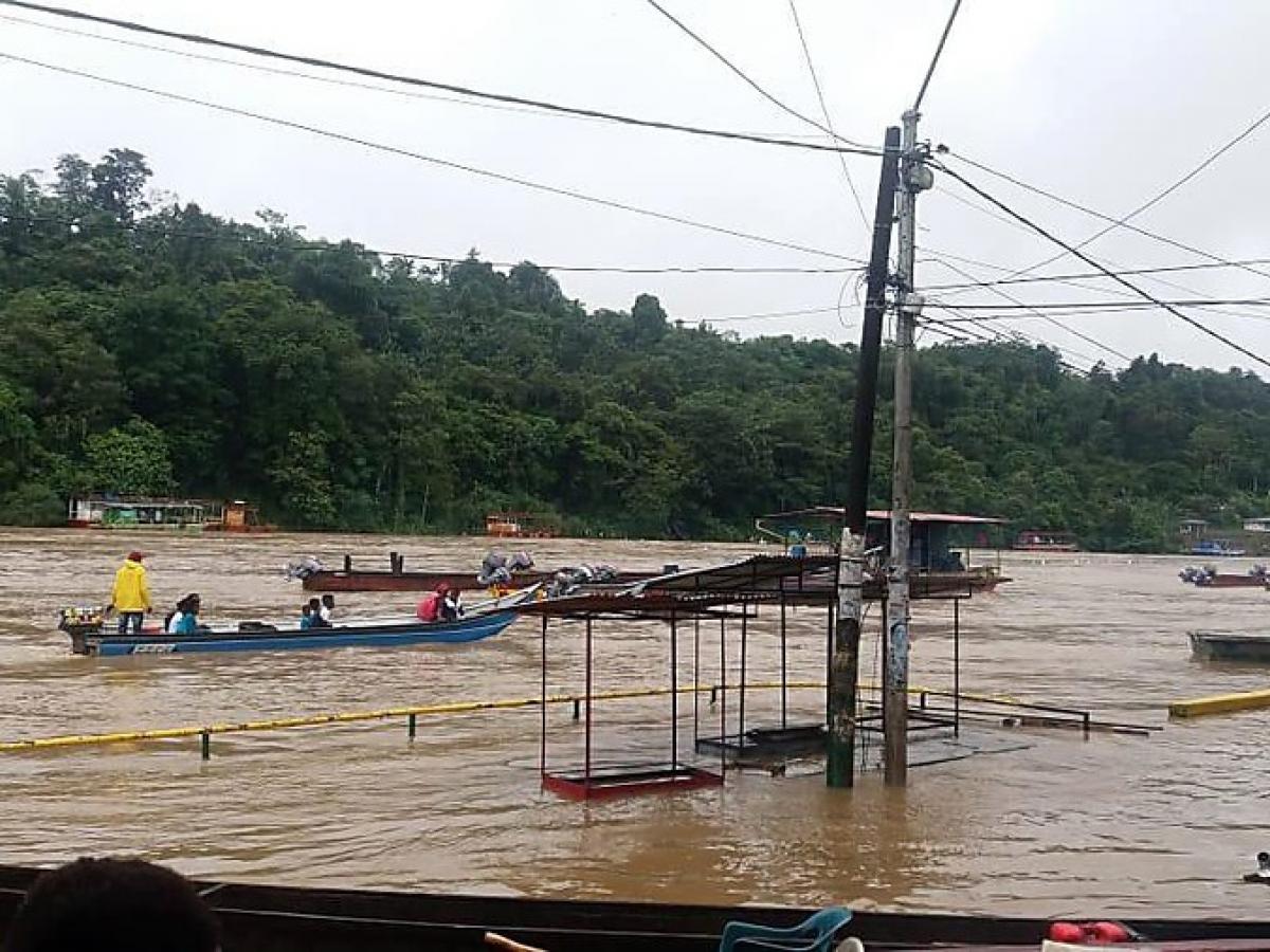 Inundaciones en Barbacoas 
