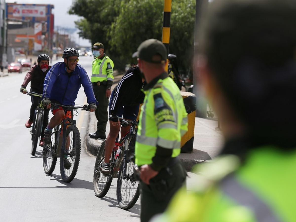 Policías de tránsito