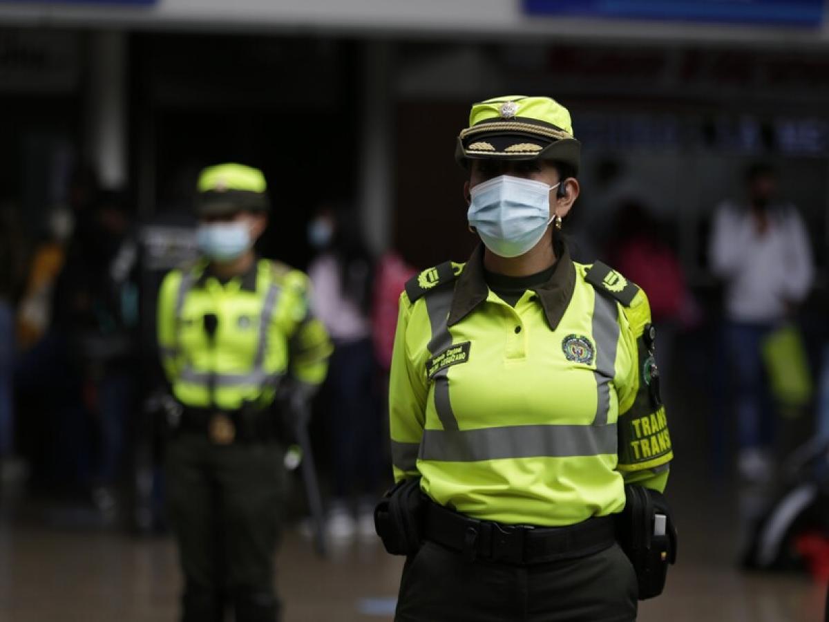 Terminal de transporte Bogotá: 600 policías para la seguridad