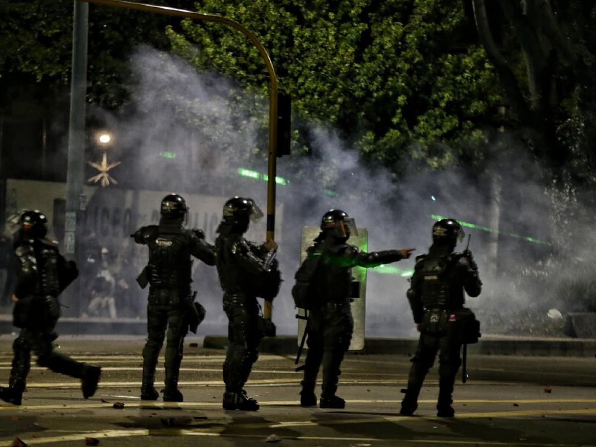 Protestas en Bogotá: ¿quién es la joven estadounidense detenida?
