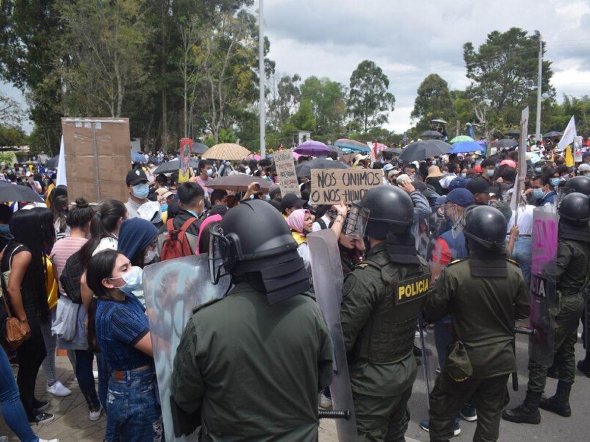 Abuso policial en Colombia: 299 víctimas en 2022