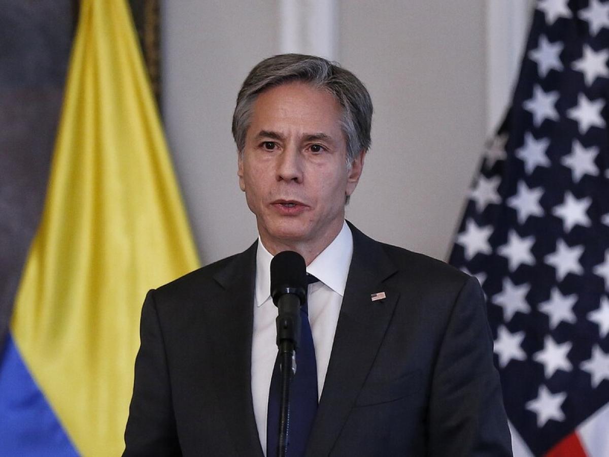 Secretario de Estado de EE.UU. Anthony Blinken 