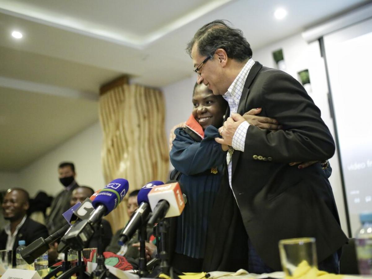 Francia Márquez, fórmula vicepresidencial de Gustavo Petro