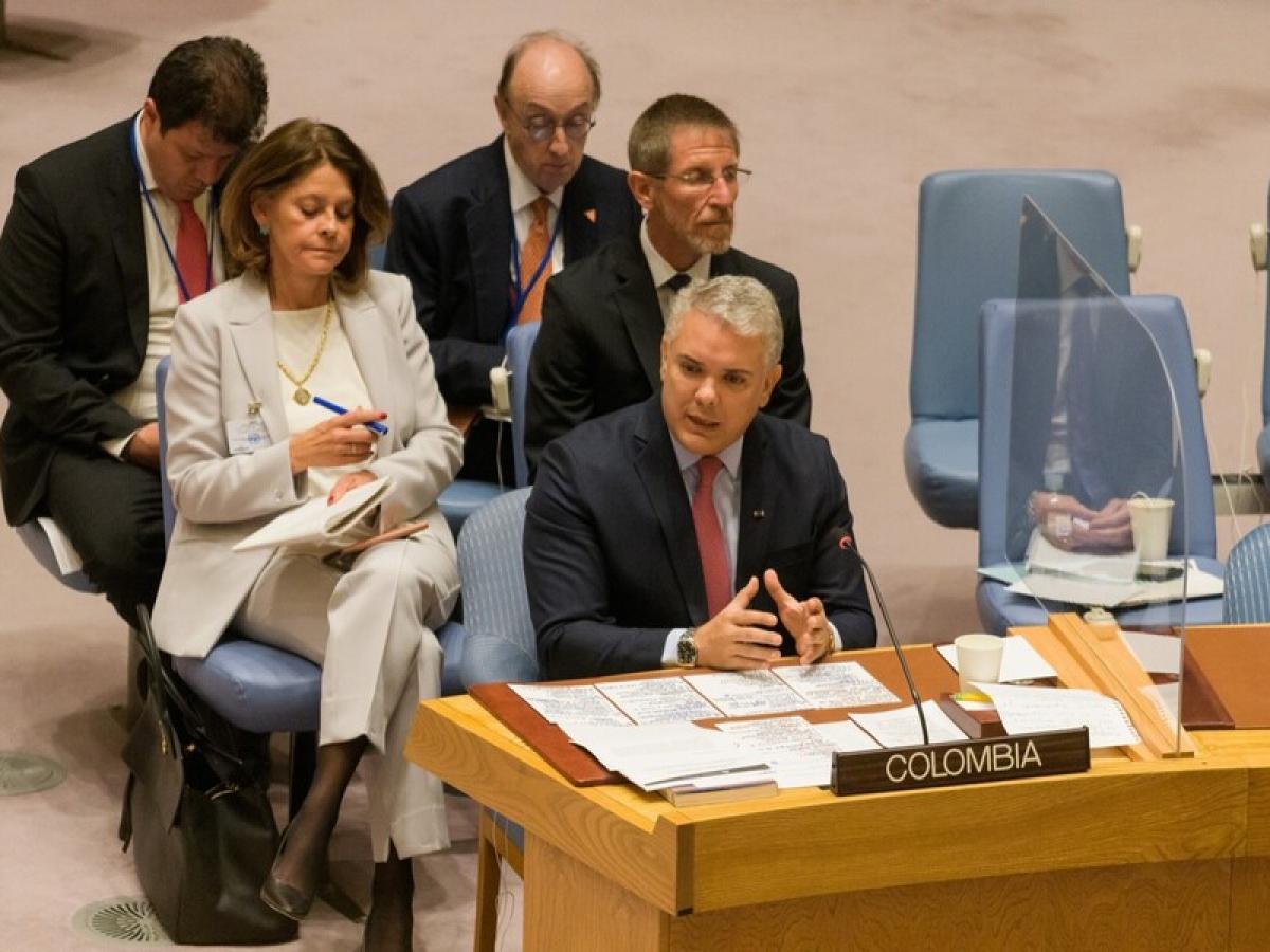 Presidente Duque en la ONU