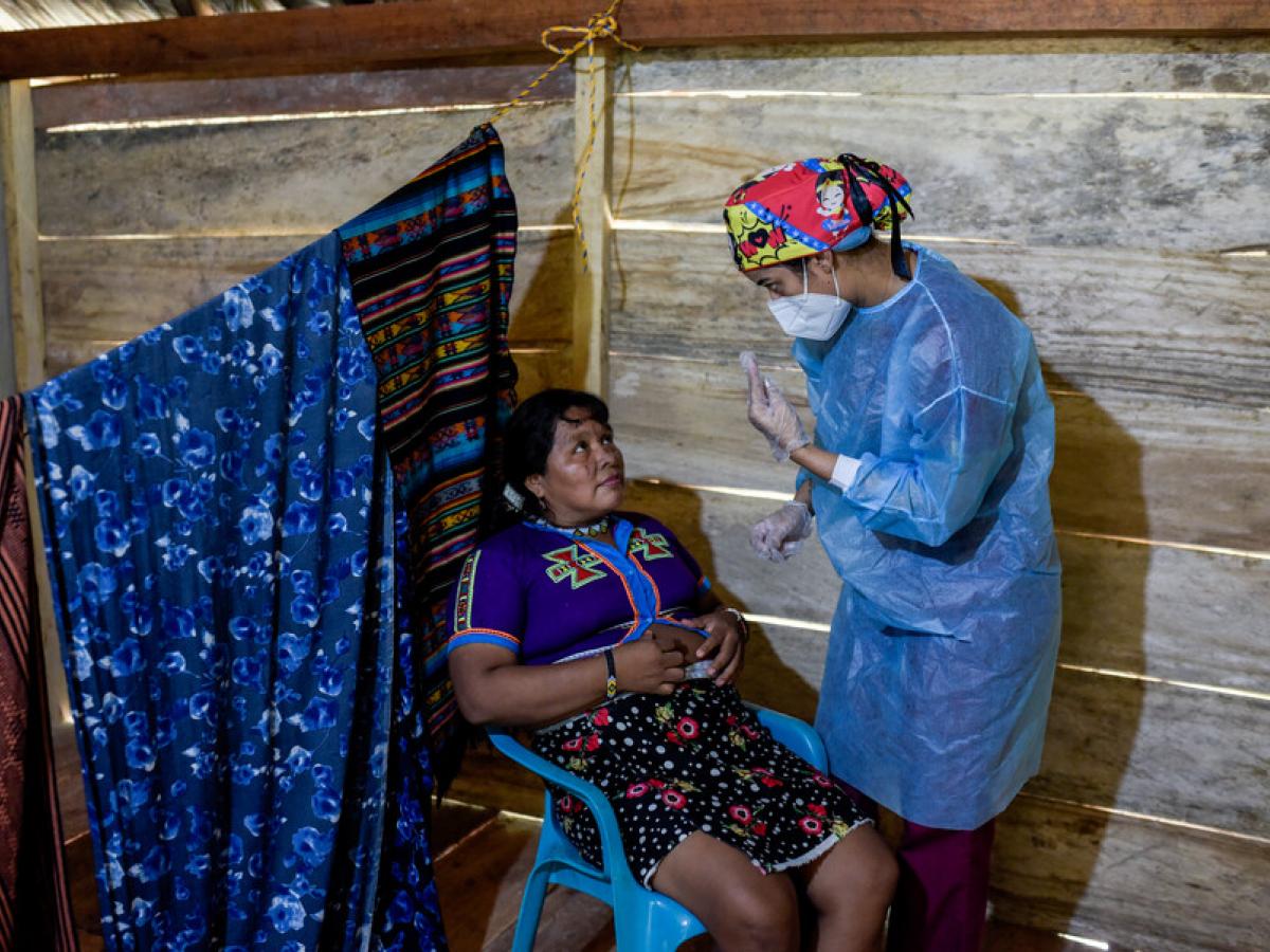 Mujeres indígenas de Colombia 