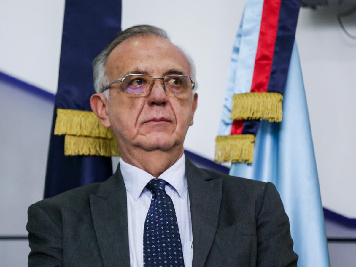 Ministro de Defensa, Iván Velásquez 