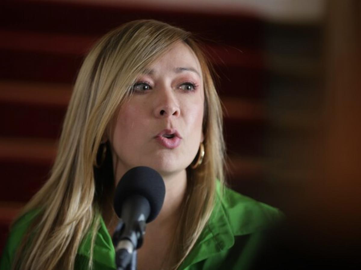 Katherine Miranda confirmó que no será candidata a la Alcaldía de Bogotá