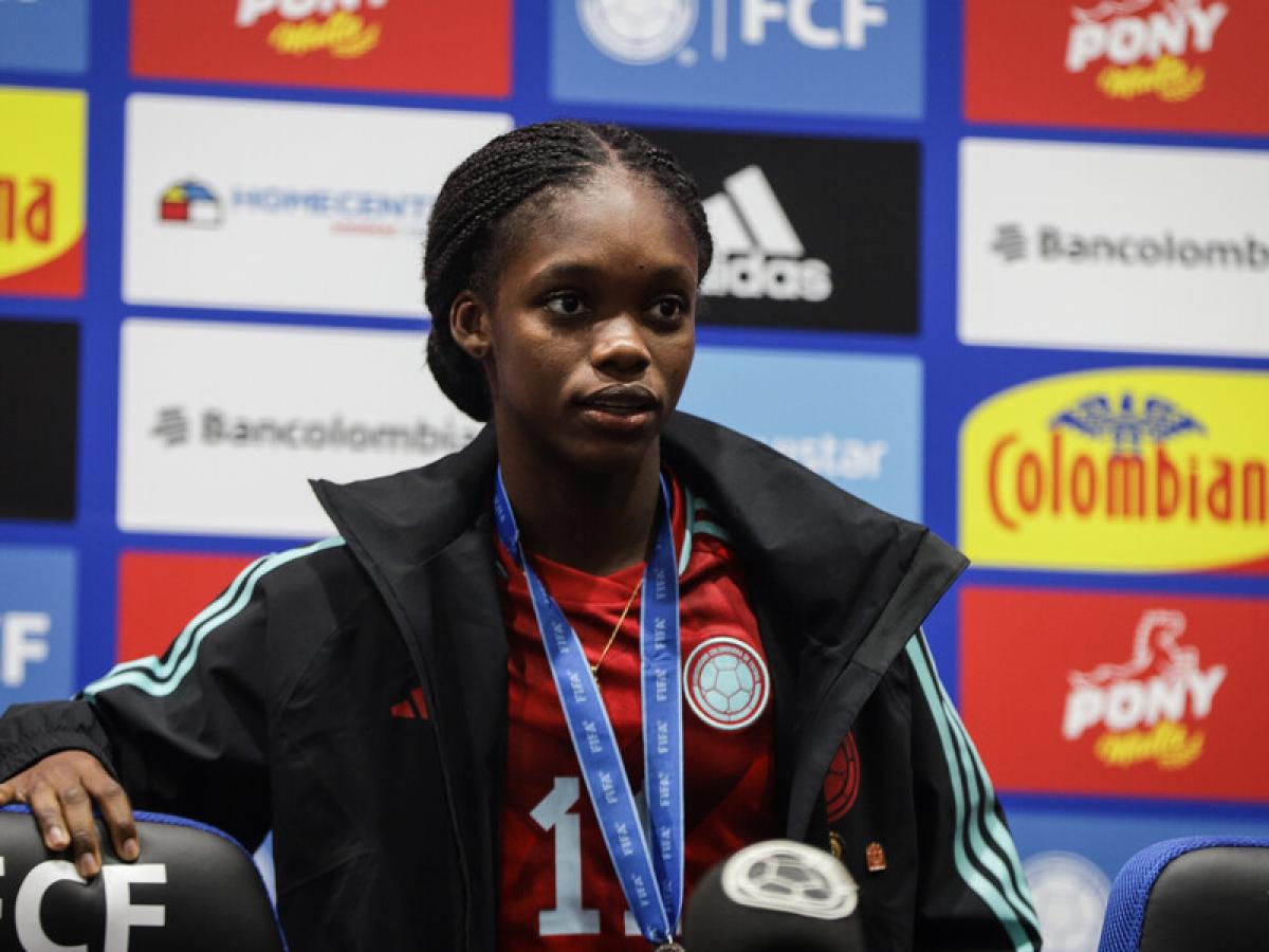 Linda Caicedo terminó segunda en la votación de los Globe Soccer Awards