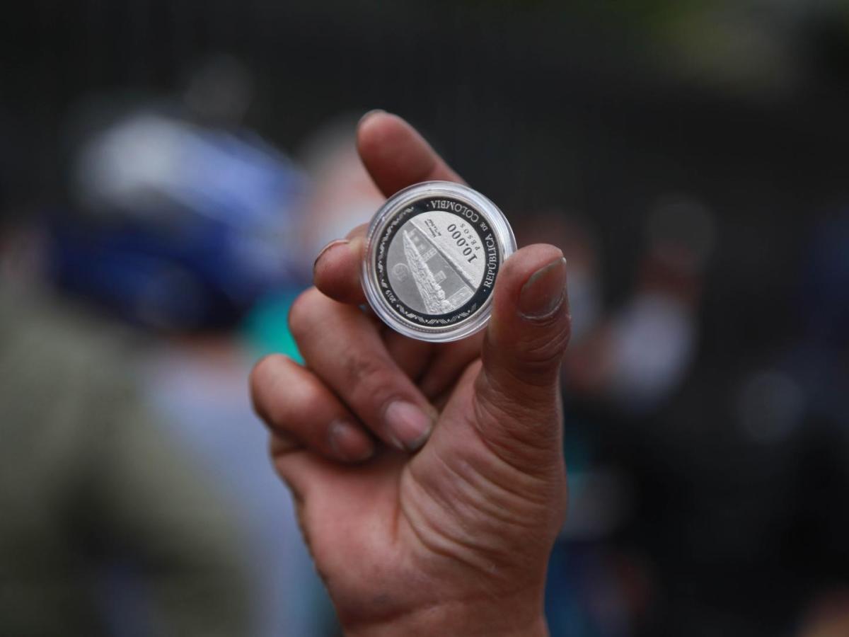 Moneda conmemorativa Banco de la República de Colombia