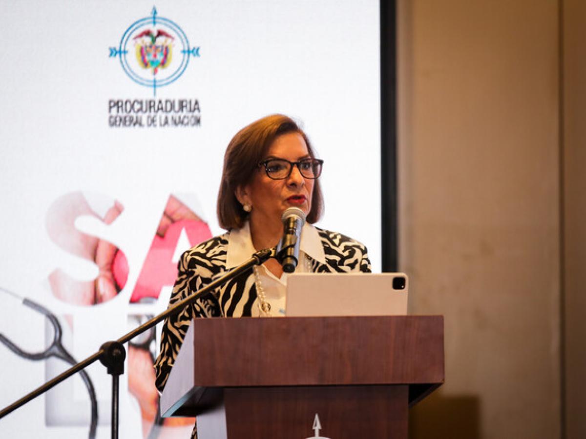 Margarita Cabello defiende rol de la Procuraduría en Colombia