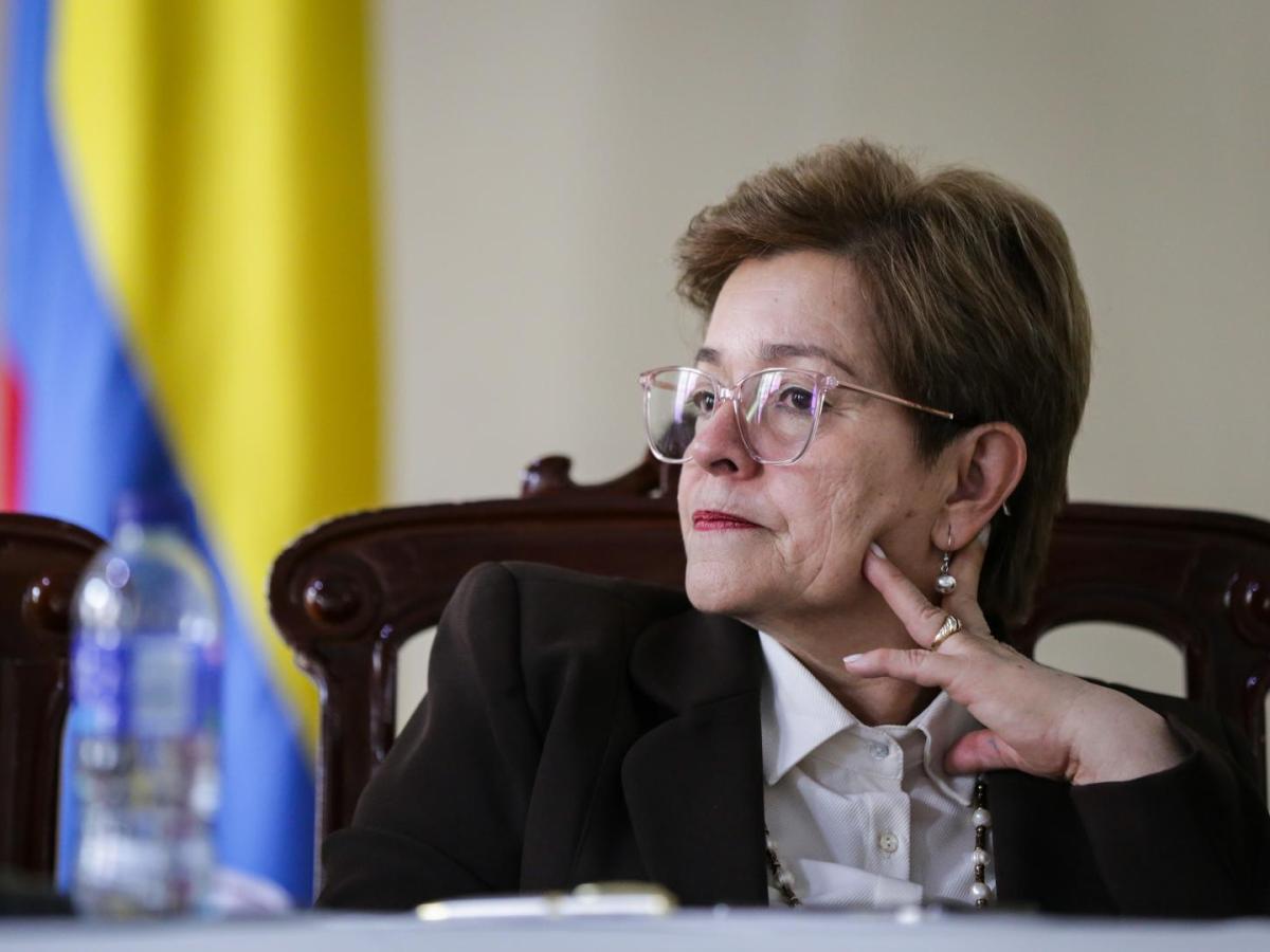  La ministra del Trabajo, Gloria Inés Ramírez.