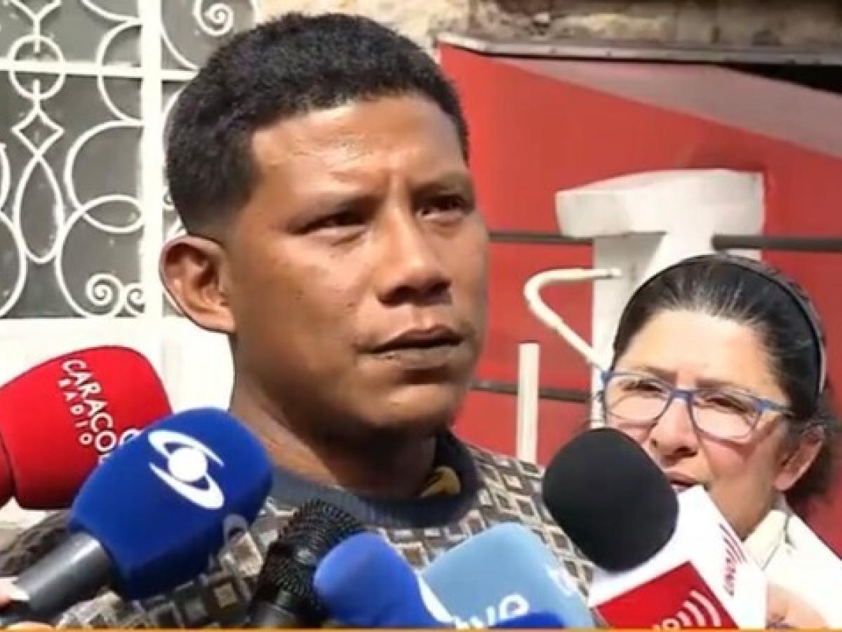 Manuel Ranoque, padre de los niños rescatados en Guaviare