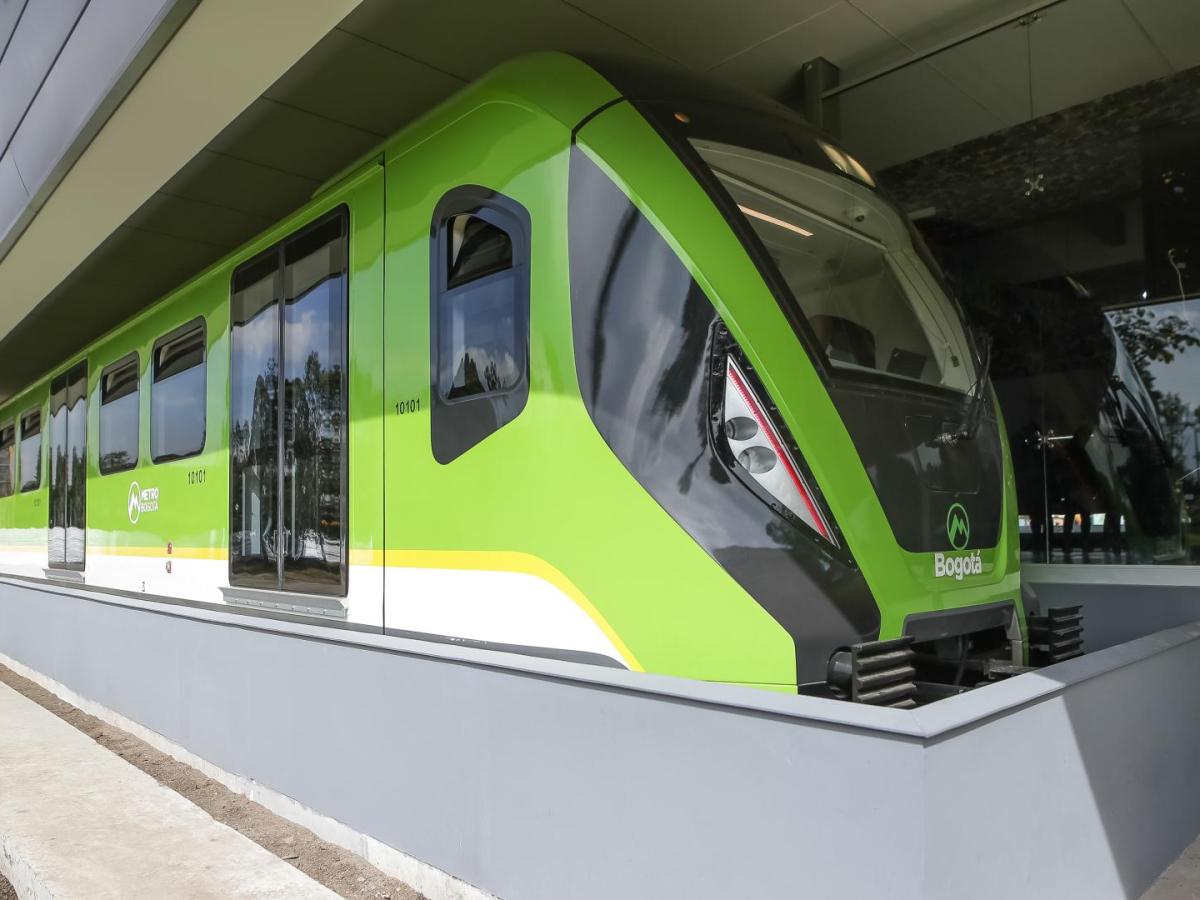 Vagones modelo Metro Bogotá.