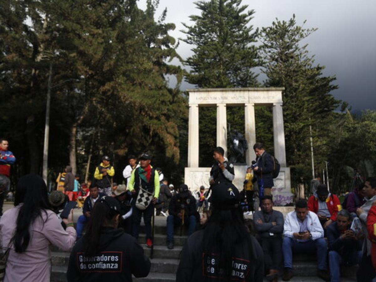 Indígenas Emberá asentados en el Parque Nacional 