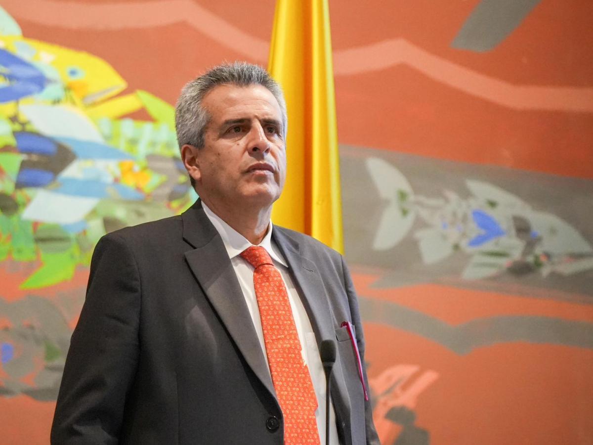 Ministro del Interior de Colombia, Luis Fernando Velasco.