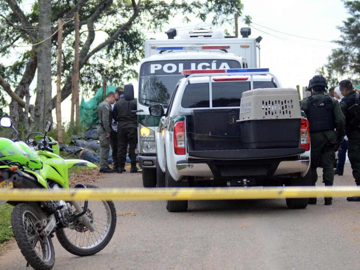 Atentado con explosivos en estación de Policía en Jamundí, Valle