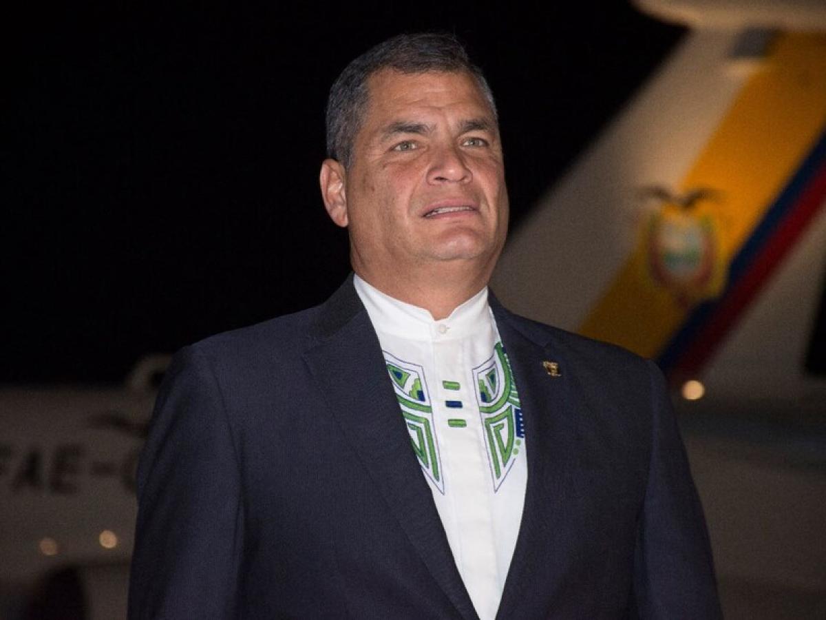 Expresidente Rafael Correa