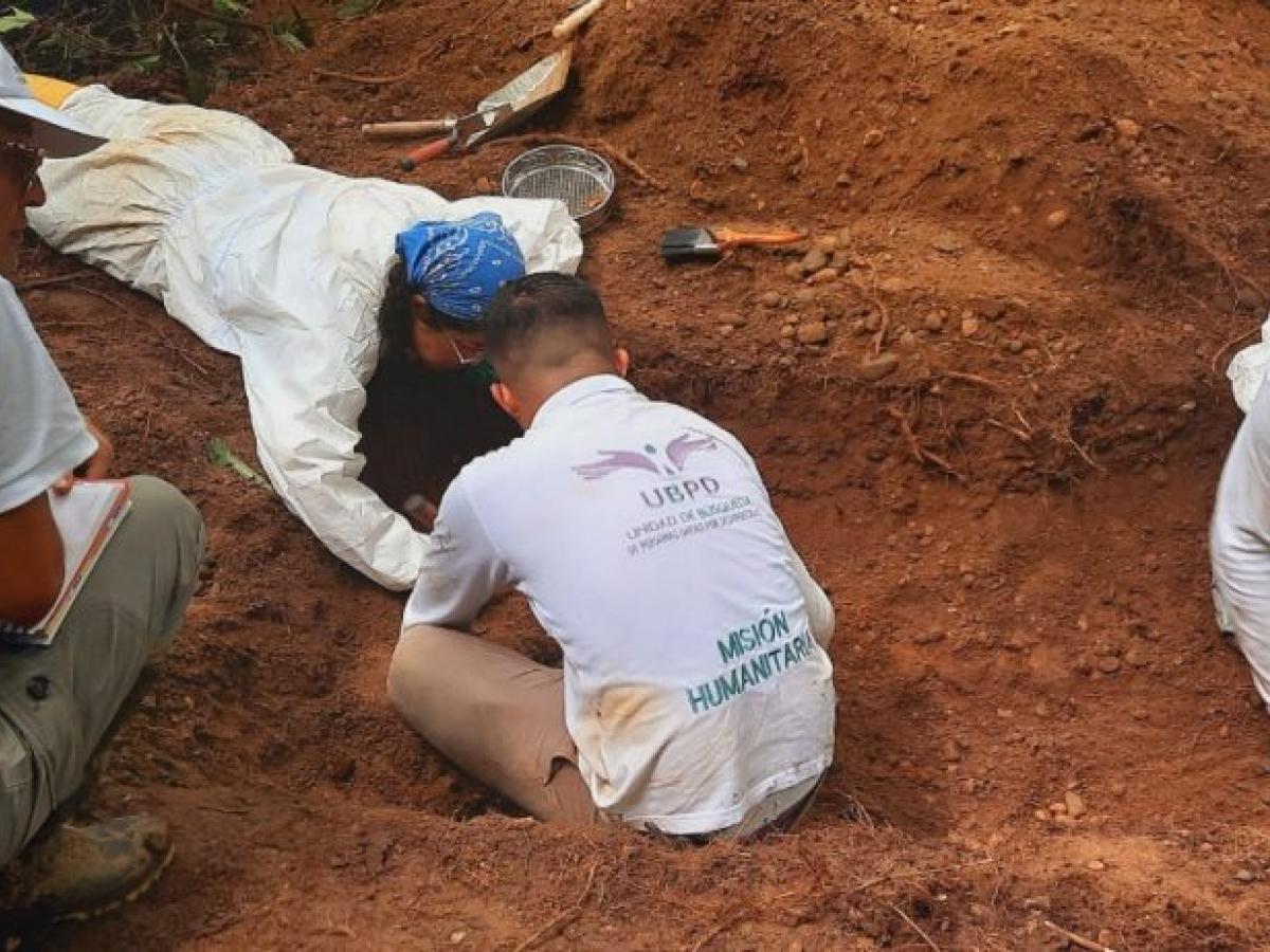 UBPD recupera tres cuerpos de personas desaparecidas en Tumaco