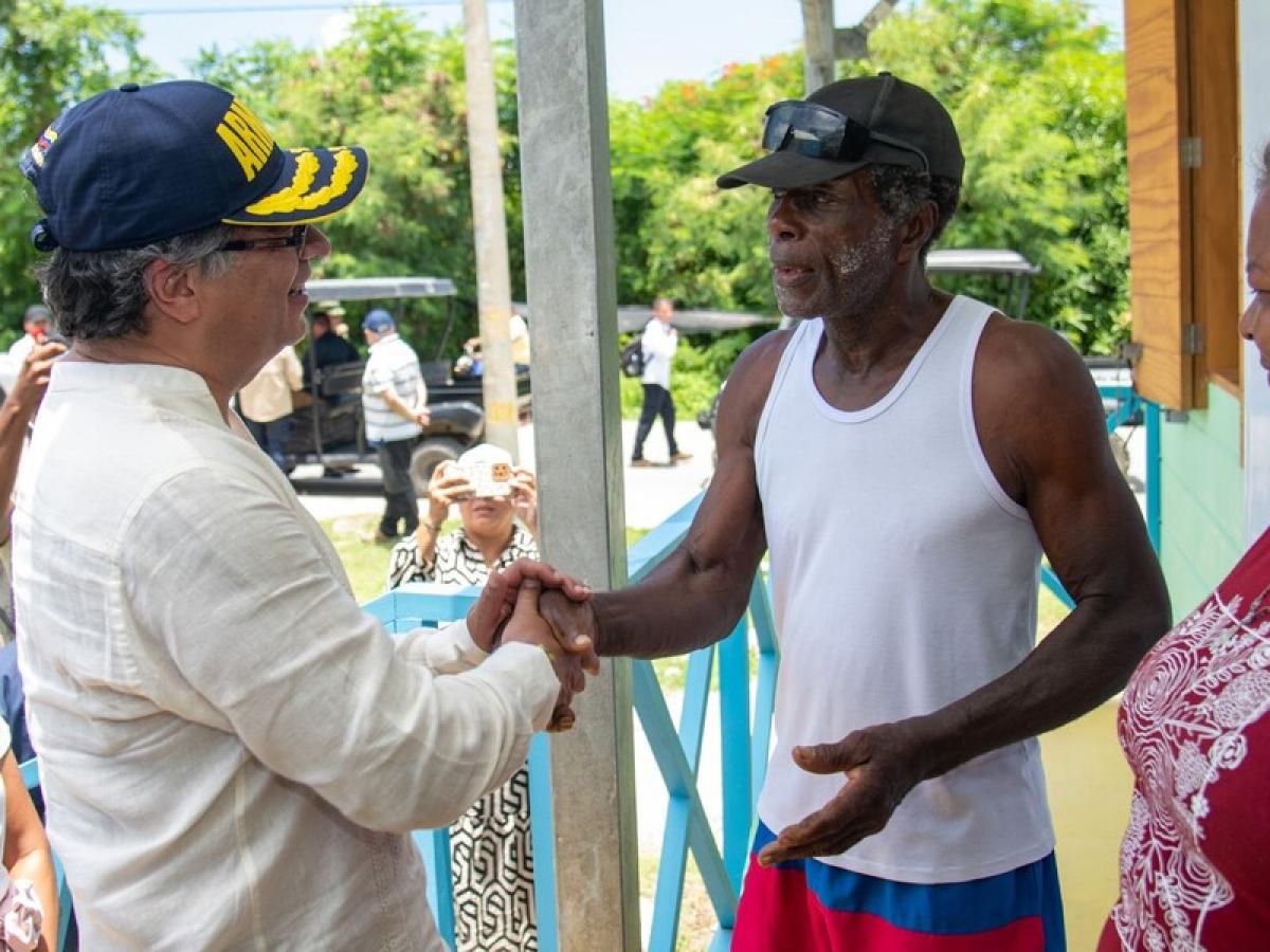 Petro propone nombrar embajadores y cónsules de la comunidad raizal