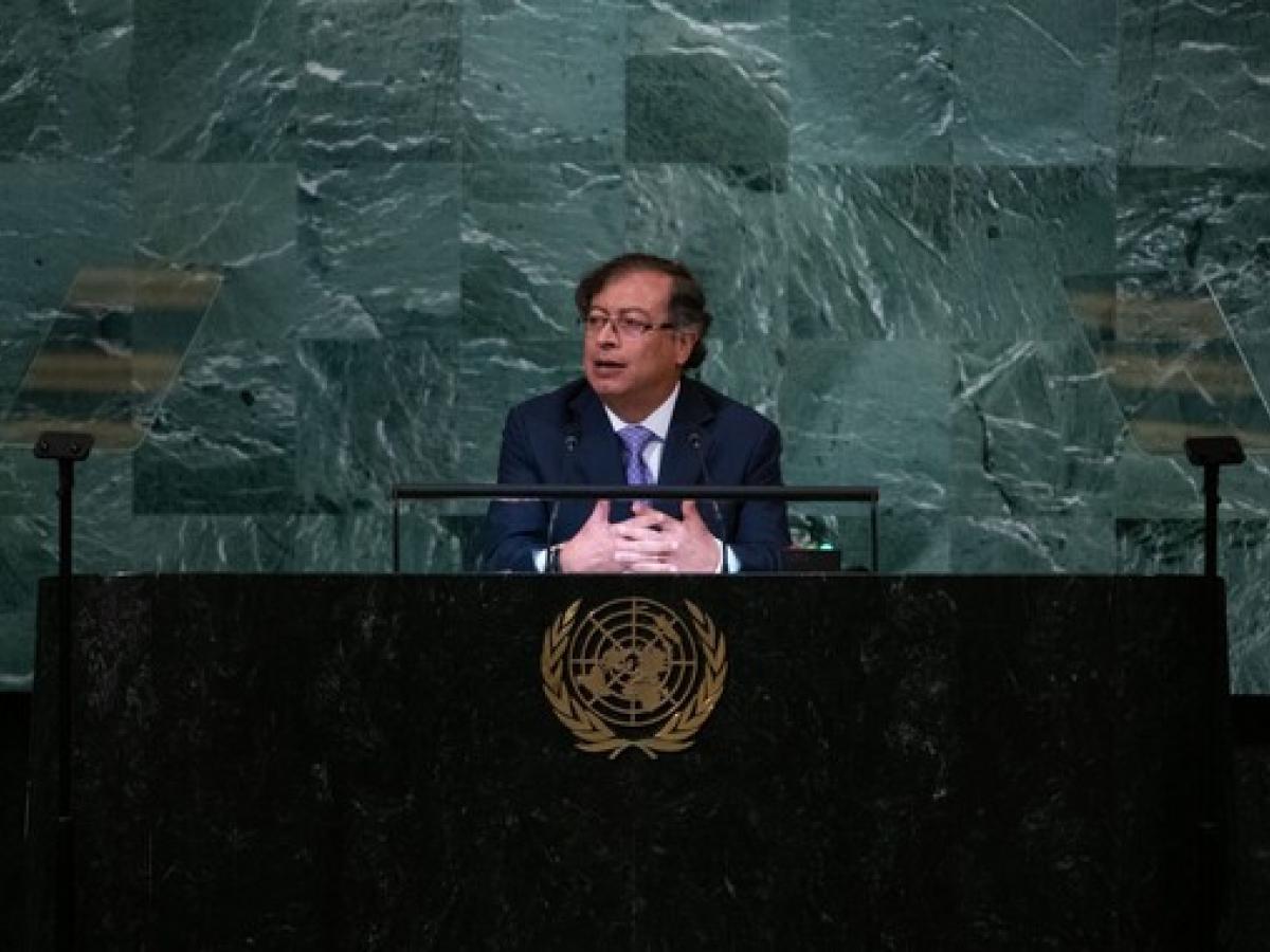 Presidente Petro manifestó su apoyo a Palestina ante la ONU