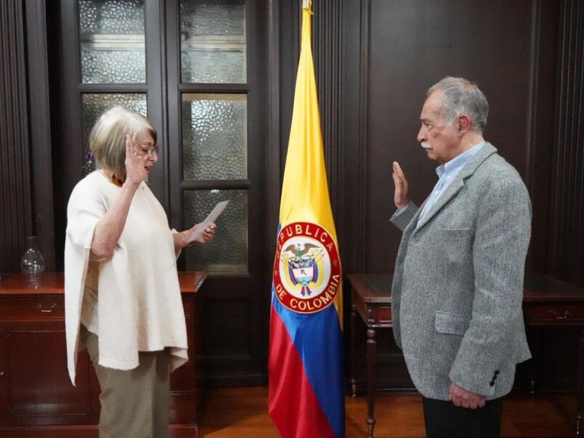 Darío fajardo se posesionó como viceministro de Desarrollo Rural