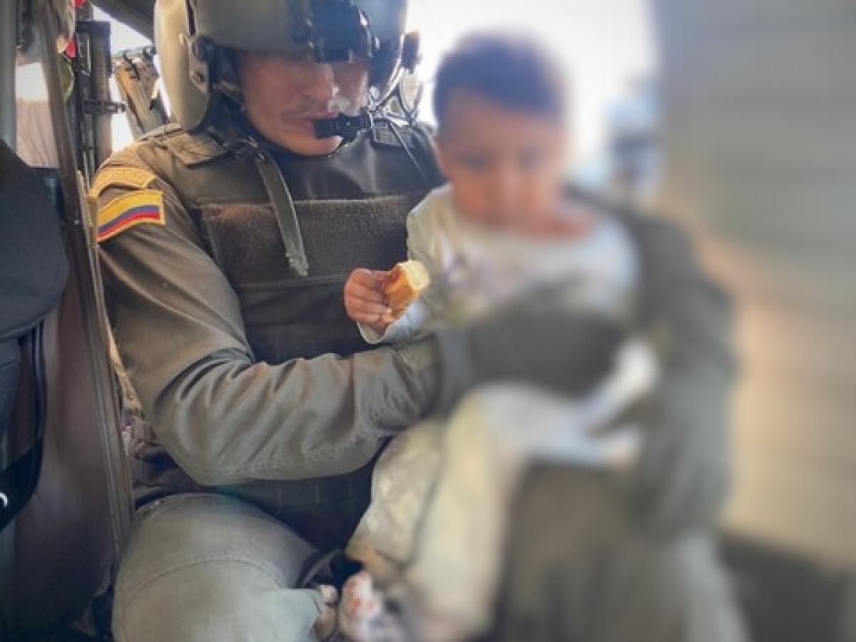 Rescatan al niño Erick Mathias Monsalve secuestrado en el Cesar