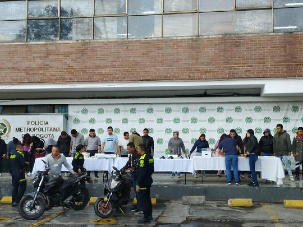 Capturan a 20 integrantes de la banda delincuencial ‘Los Camilos’