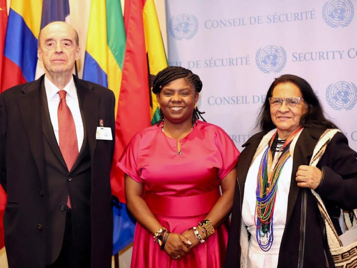 Discurso de Francia Márquez en el Consejo de Seguridad de la ONU