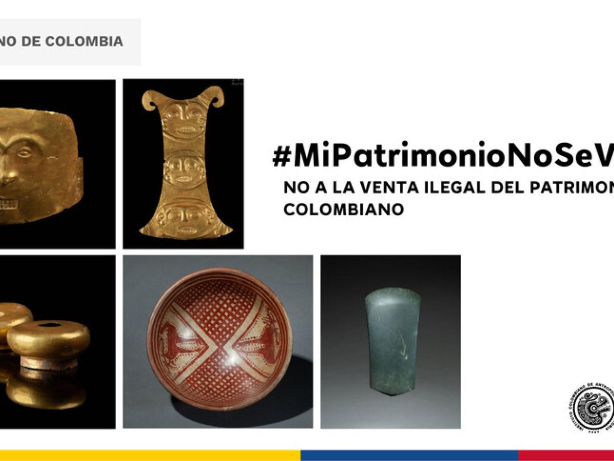Piezas arqueológicas de Colombia fueron subastadas en Francia