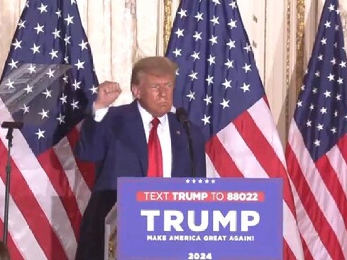 Donald Trump confirmó que se entregaría ante la justicia de su país este jueves