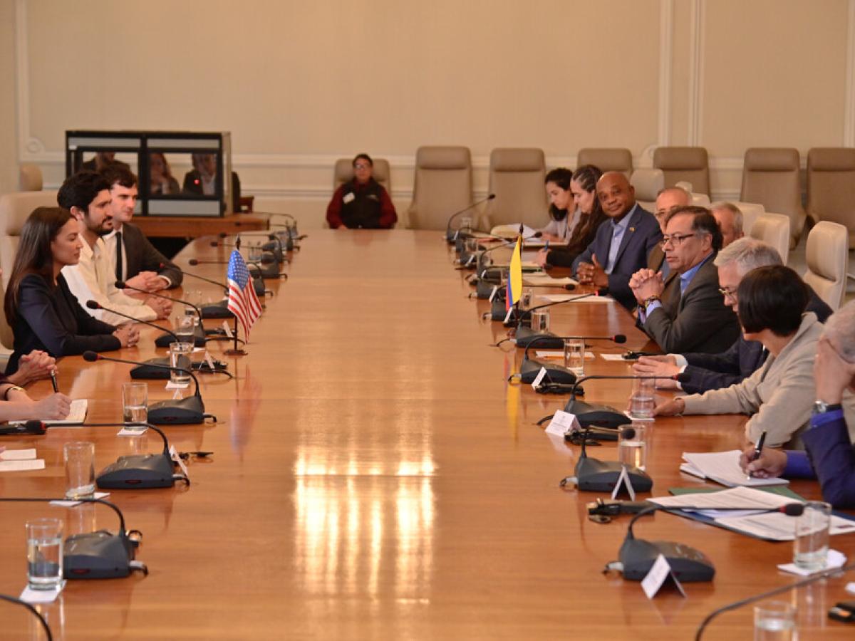 Encuentro Petro y congresistas estadounidenses: conclusiones 