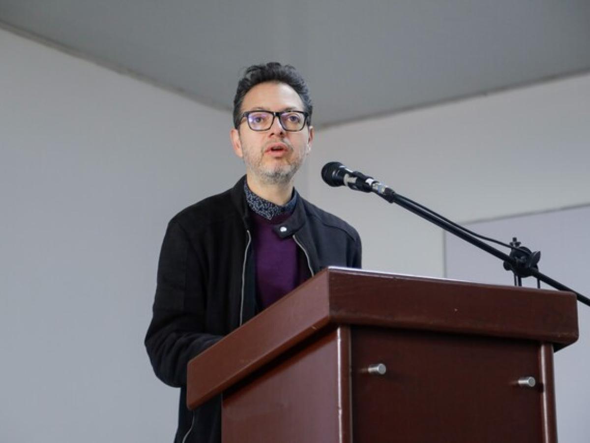 Ministro de Cultura, Juan David Correa.