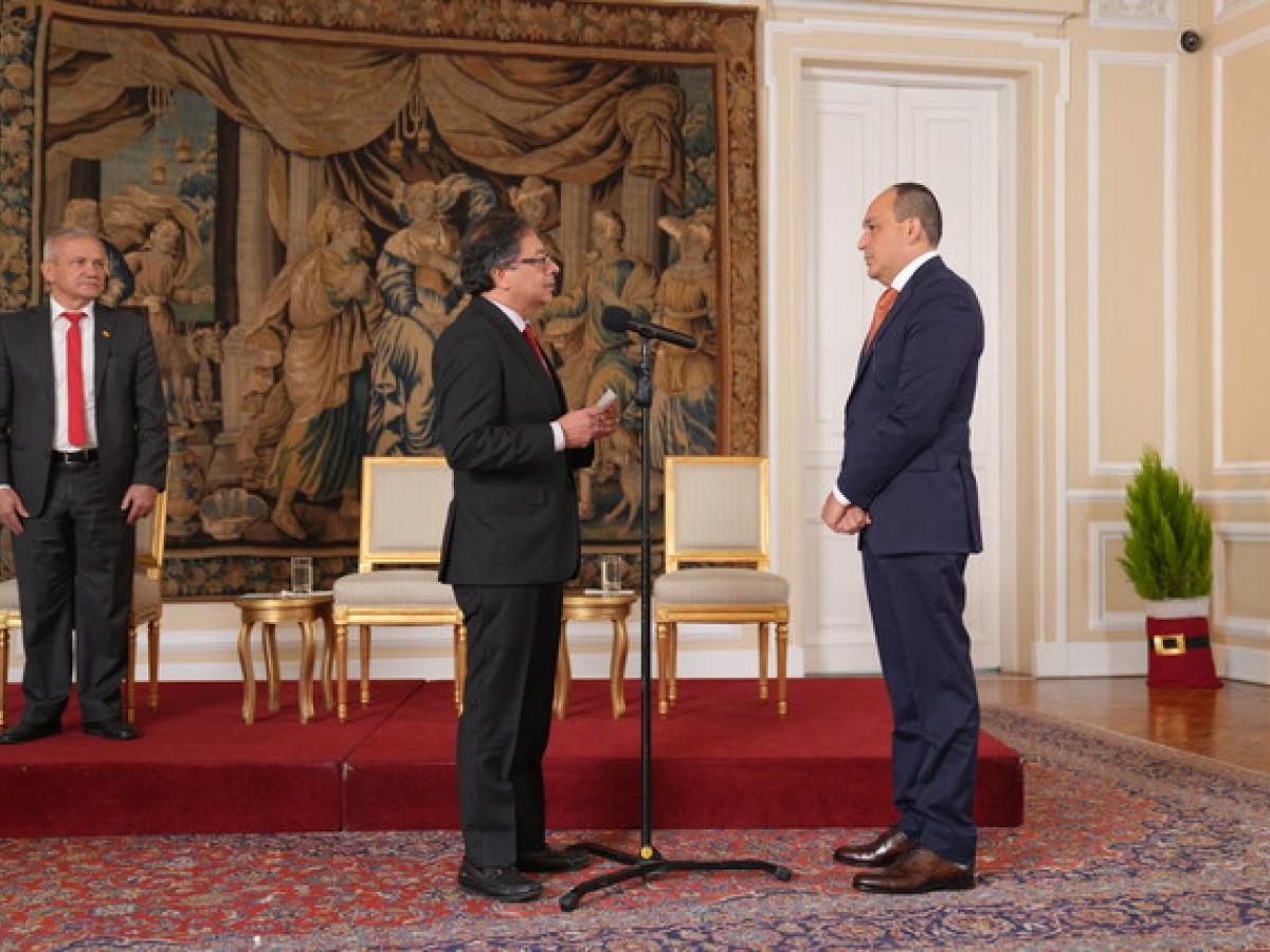 Vladimir Fernández, nuevo magistrado de la Corte Constitucional