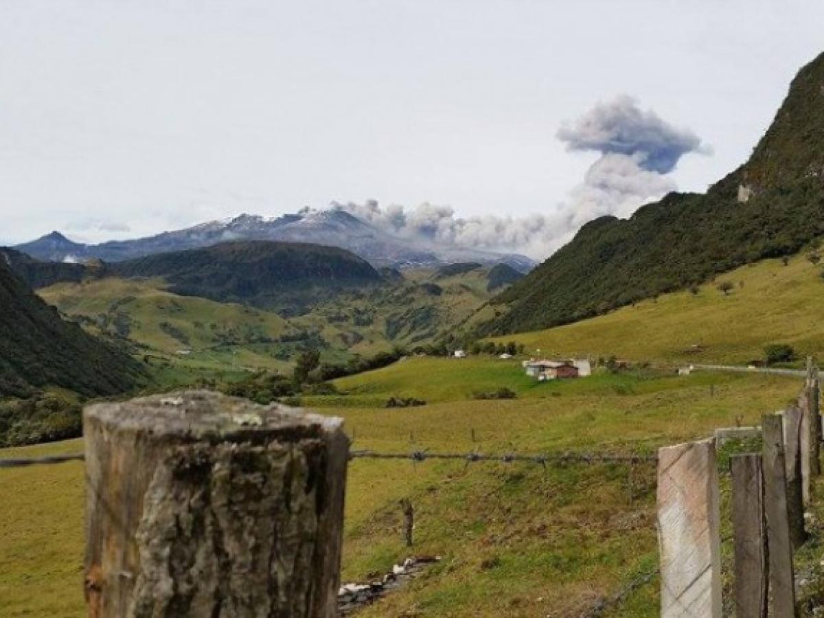 Video: así está el volcán Nevado del Ruiz domingo 9 de abril de 2023