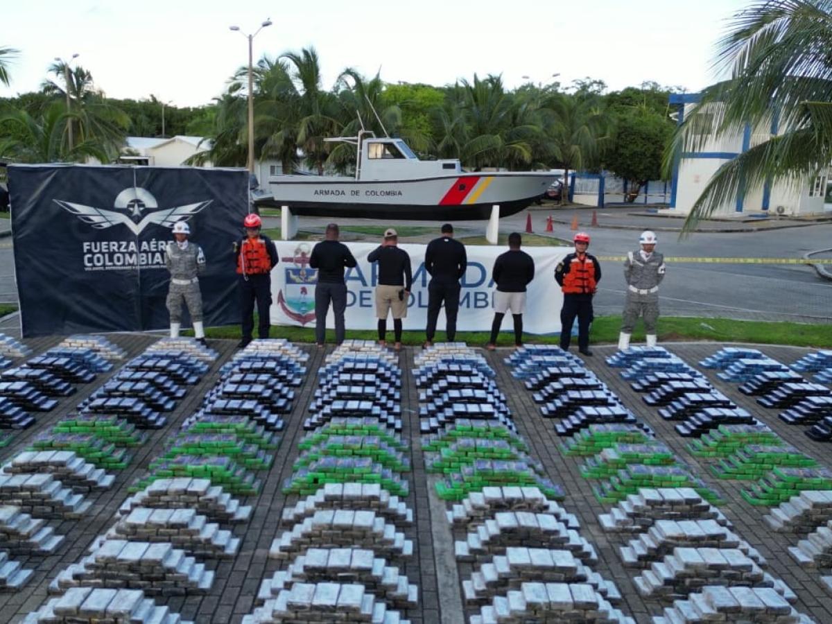 Se incautó cargamento de cocaína avaluado en 113 millones de dólares en San Andrés