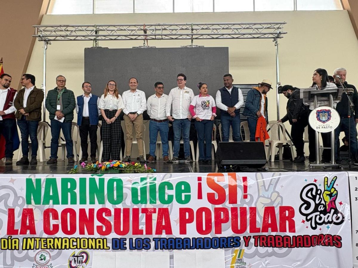 Cabildo abierto Nariño: apoyo a reforma laboral
