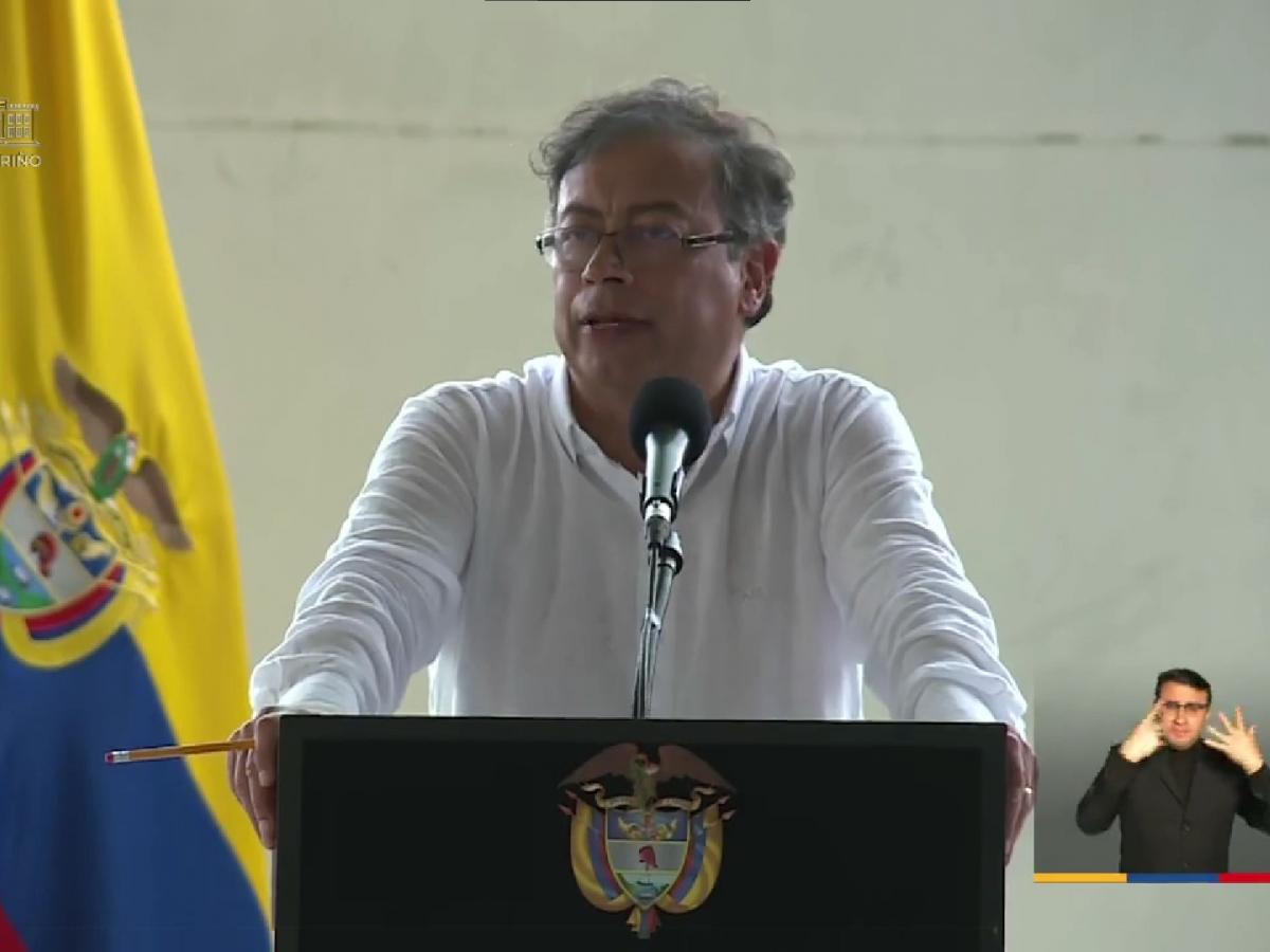 Discurso del presidente Petro en Pinillos, Bolívar por el invierno